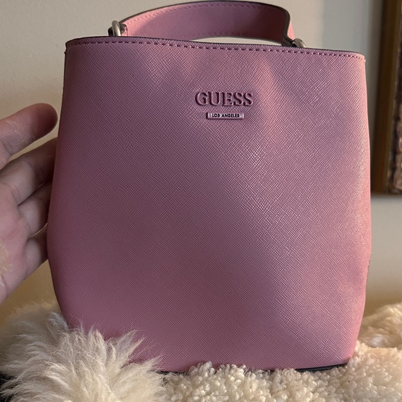 Guess Pink Mini Bag - Picture 1 of 12